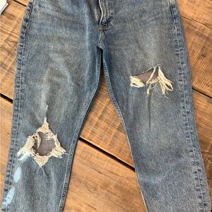 Abercrombie & Fitch High Rise Mom Jeans